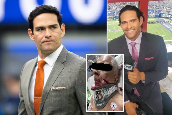 Ex-Jets star Mark Sanchez released from hospital, taken directly to jail after alleged drunken assault on elderly truck driver