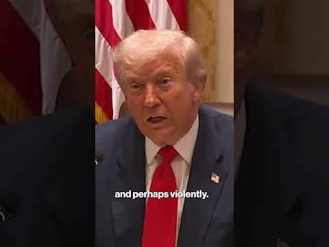 Trump Warns Hamas: Disarm Under Peace Plan or “We Will Disarm Them” #shorts