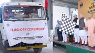 Uttar Pradesh News: Defense Minister Rajnath Singh, CM Yogi Adityanath Flag Off First Batch Of BrahMos Supersonic Missiles From Lucknow; VIDEO
