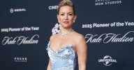 Kate Hudson’s Strapless Blue Gown Look Is a Double-Take Worthy Red Carpet Moment