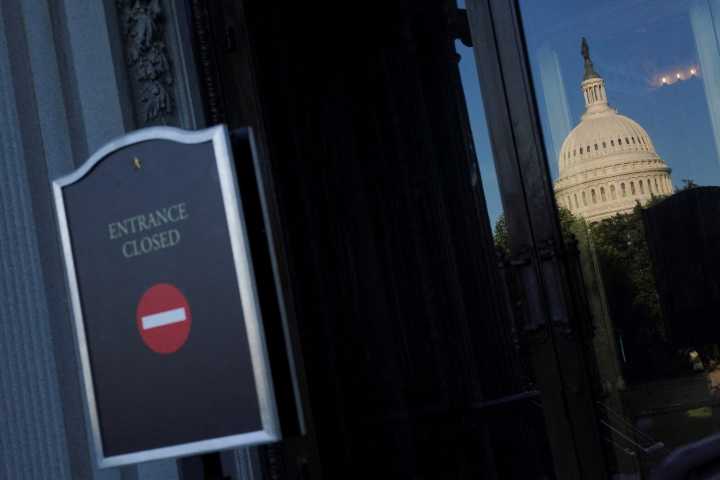 US government shutdown begins as partisan division rules Washington