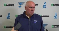 Blues GM Doug Armstrong provides injury updates for Oskar Sundqvist and Milan Lucic