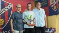 Dani Jiménez ya es un "fenómeno" más: "Soy un afortunado por todo lo que tengo en Huesca"