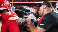JuJu Smith-Schuster may have suffered an injury in Brian Branch scuffle