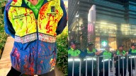 En ataque a funcionario de la Alcaldía y actos de vandalismo terminó la marcha pro