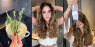 Agua de Romero para que el cabello crezca rápido, fuerte y luminoso: cómo repararla con tres ingredientes de cocina