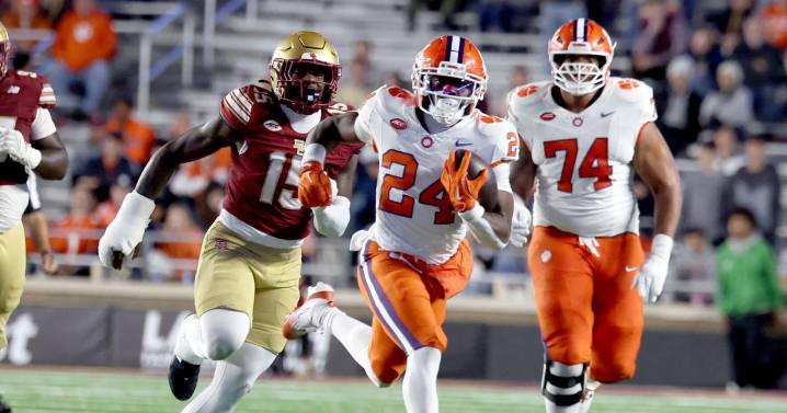 Swinney explains why Clemson wore orange pants at B.C.