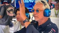 La reacción de Flavio Briatore tras la salida de pista de Franco Colapinto en la qualy del GP de México