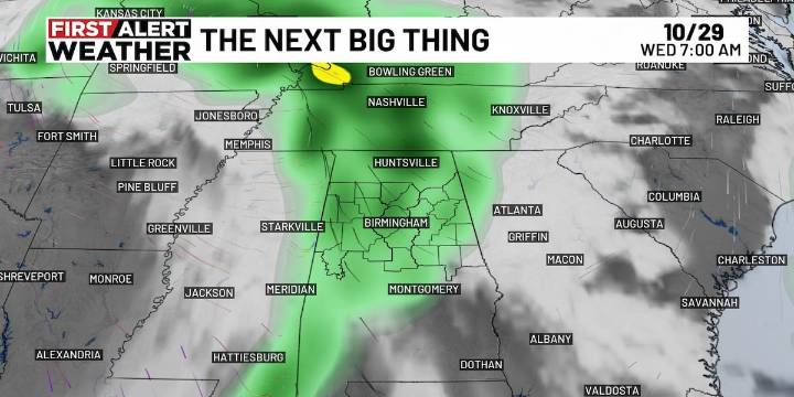 First Alert Weather Day: Wetter pattern expected this week