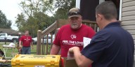 Two AC companies help Gainesville firefighter as part of Feel the Love Initiative