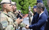 Durante el egreso de la División Halcón, Kicillof destacó la formación de la Policía