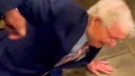 Mitch McConnell falls while speaking to activists in Senate office building
