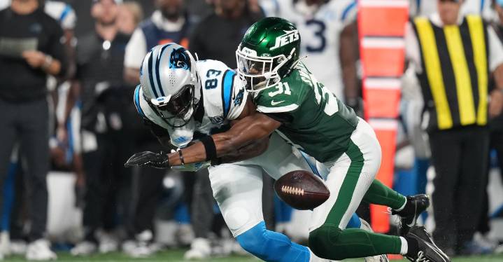 Jets open as Week 7 favorites vs Panthers