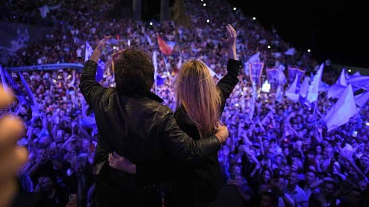 “Va a cambiar en serio la Argentina”, aseguró Milei en el cierre de campaña