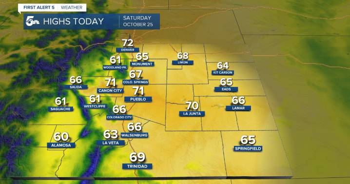 Beautiful weekend ahead of a big cool down