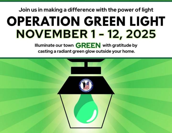Berrien County Veterans Services invites residents to show support with Operation Green Light