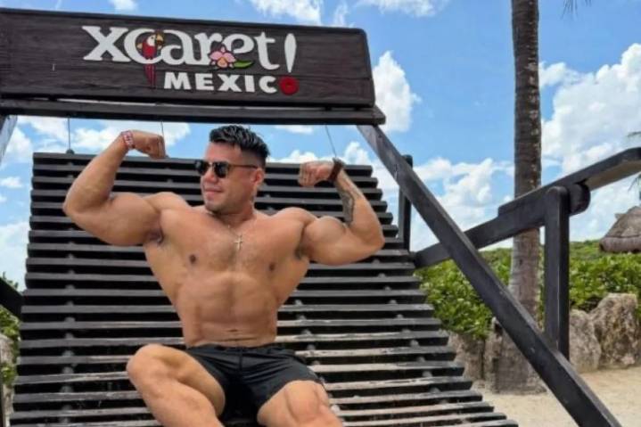 Fallece fisicoculturista mexicano a los 26 años; se ahogó en una playa