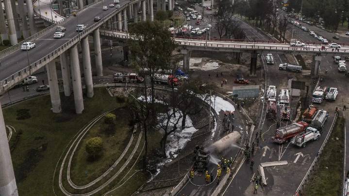Falta de pericia del conductor, la razón de la volcadura de pipa en La Concordia: FGJ