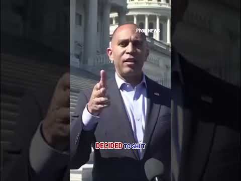 Hakeem Jeffries: These people are not serious about reopening the government #shorts #us #politics