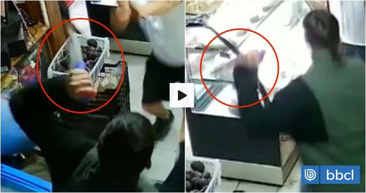 Joven es apuñalado al interior de negocio tras riña en Chonchi: cámara de seguridad captó ataque