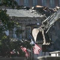 'Music to my ears': Trump brushes off critics of White House demolition