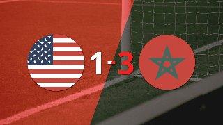 Marruecos venció 3-1 a Estados Unidos y clasificó a Semifinales