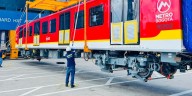 Llego a Bogotá el segundo tren del metro: el tercero viene en camino para iniciar pruebas