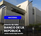 «Intento de Robo al Banco de la República en Santa Marta: Cuatro Disfrazados de Guardias de Valores Frustrados por la Policía»
