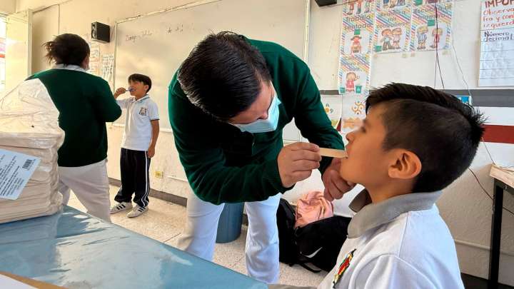 Tlaxcala, líder nacional en salud escolar con el programa “vive saludable, vive feliz”