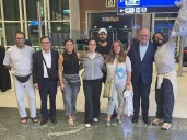Mexicanos de la Flotilla Sumud hacen escala en Estambul rumbo a México