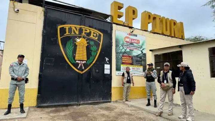 Piura: cinco agentes del INPE permanecen detenidos por fuga de interno del penal de varones