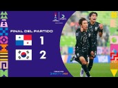 Panamá vs. Corea del Sur (1-2): video, resumen y goles por Mundial Sub