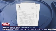 Alachua County teacher pulled from classroom
