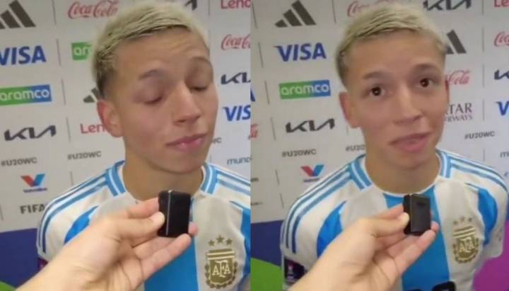 Sin filtro: Figura de Argentina Sub 20 respondió a pifias con cruel burla a Chile