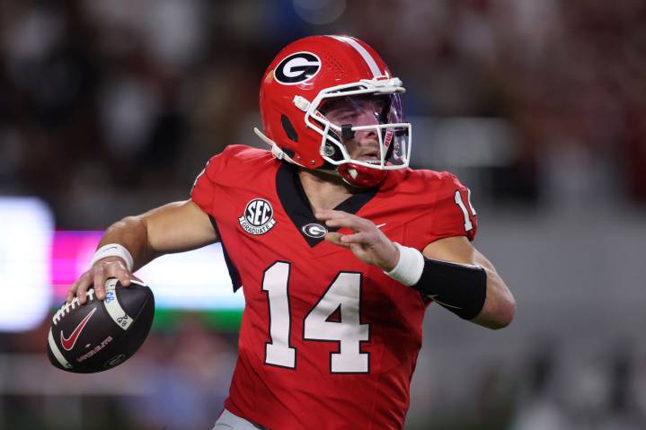 Major Gunner Stockton Flaw Raises Eyebrows as Self-Sabotage Threatens Kirby Smart & Co. Analyst David Pollack discusses one weakness of Georgia QB Gunner Stockton despite their win against Kentucky. I