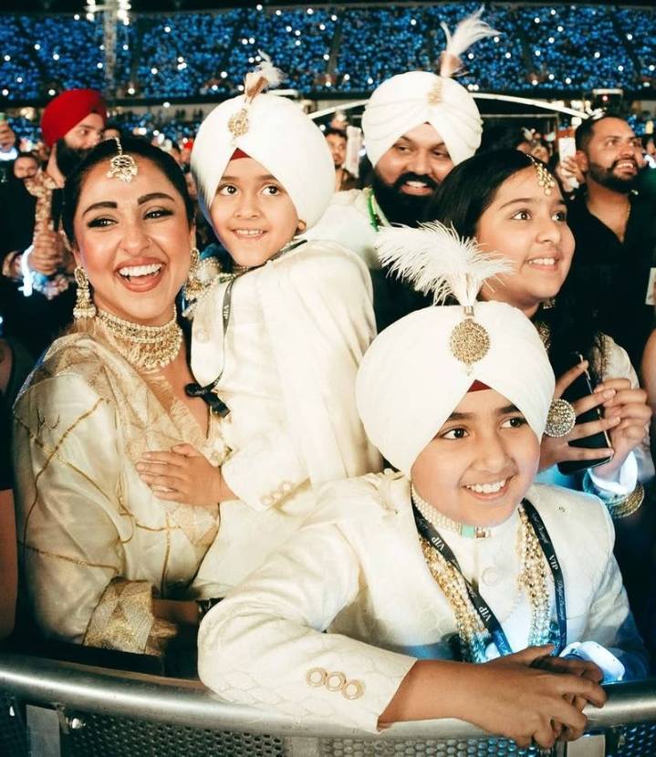 Family steals spotlight at Diljit Dosanjh’s Sydney concert, recreates his Met Gala look