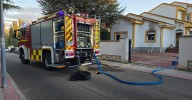 Alarma por un incendio en un chalet de Valdelagua