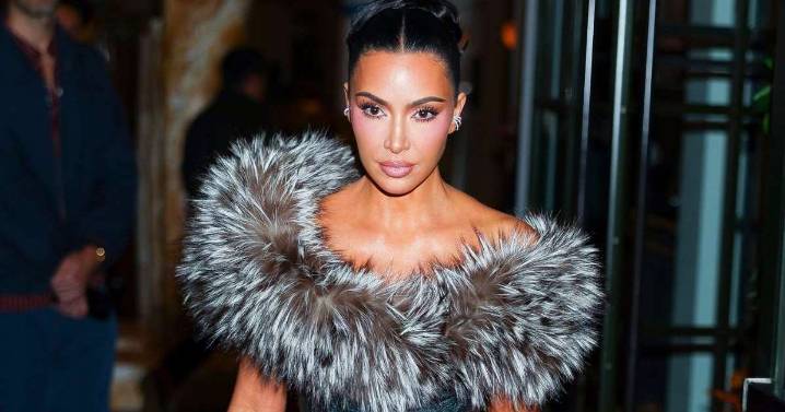 Kim Kardashian Does Medieval Glam Right in Leather Corset