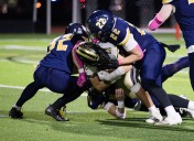 Early lead evaporates as Eagles lose to Skippers on homecoming