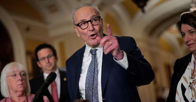 Democrats Attempt to Cast Blame on Trump, Republicans for Schumer Shutdown
