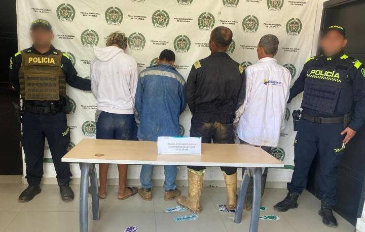 Capturan a cuatro personas que pretendían invadir un predio en Arjona