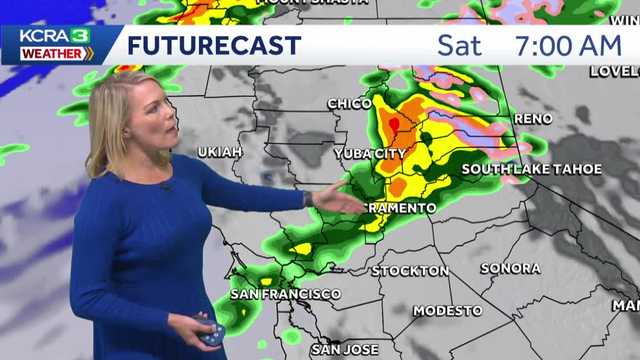 How much rain Northern California could get this weekend