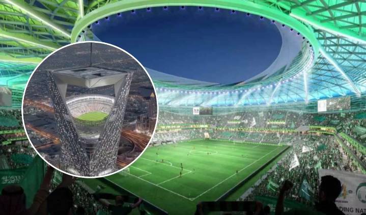 VIDEO: Mundial de Arabia 2034 tendría un estadio en un rascacielos