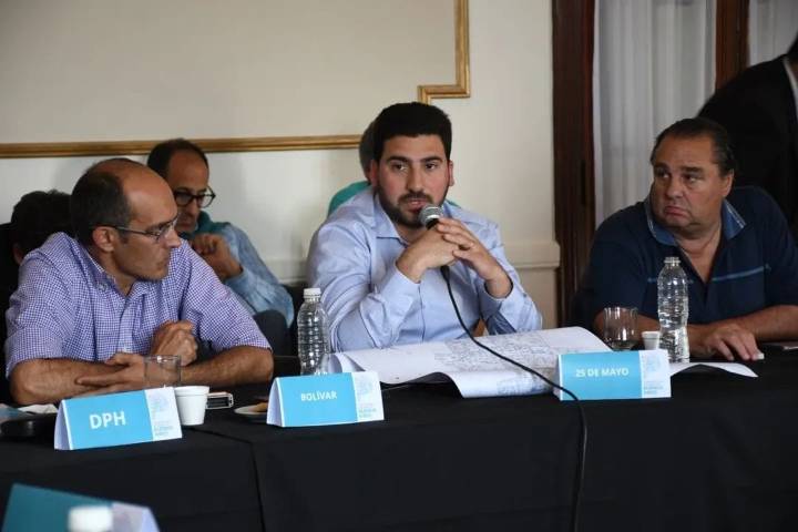 Egüen participó en la reunión del Comité de Cuenca Hídrica del Río Salado