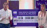 “Para votar al colorado, marcá al pelado”, el insólito slogan del Gobierno que disparó burlas en redes