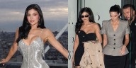 Kylie Jenner Shines in Silver Gown to Support Sister Kendall at Schiaparelli Show in Paris | Kendall Jenner, Kylie Jenner 