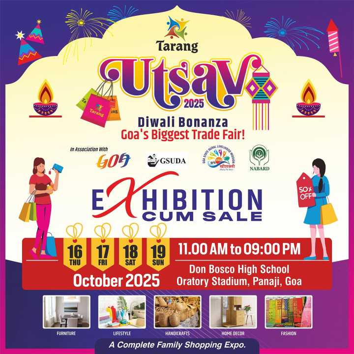 Get Ready, Goa! Tarang Utsav 2025 Diwali Edition Shopping Festival Returns