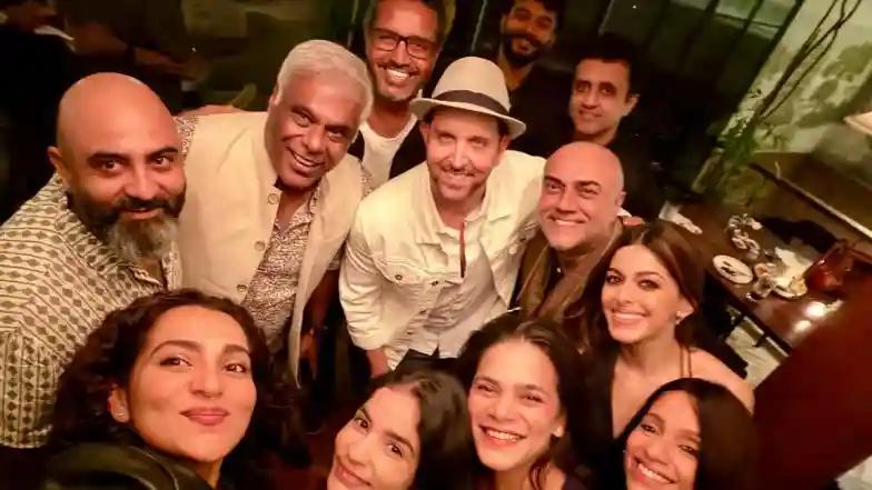 Bollywood Hrithik Roshan Enjoys a Fun Evening With the Talented Cast of ‘Storm’ (See Pics)