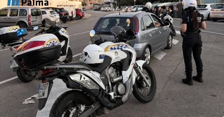 Investigado por conducir una furgoneta por Palma sin haber obtenido nunca el carné