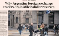 “Fracaso de Milei inquieta a inversores”